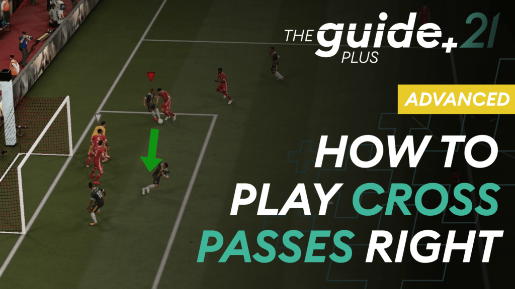 How to play cross passes effectively – find the open man inside the box!