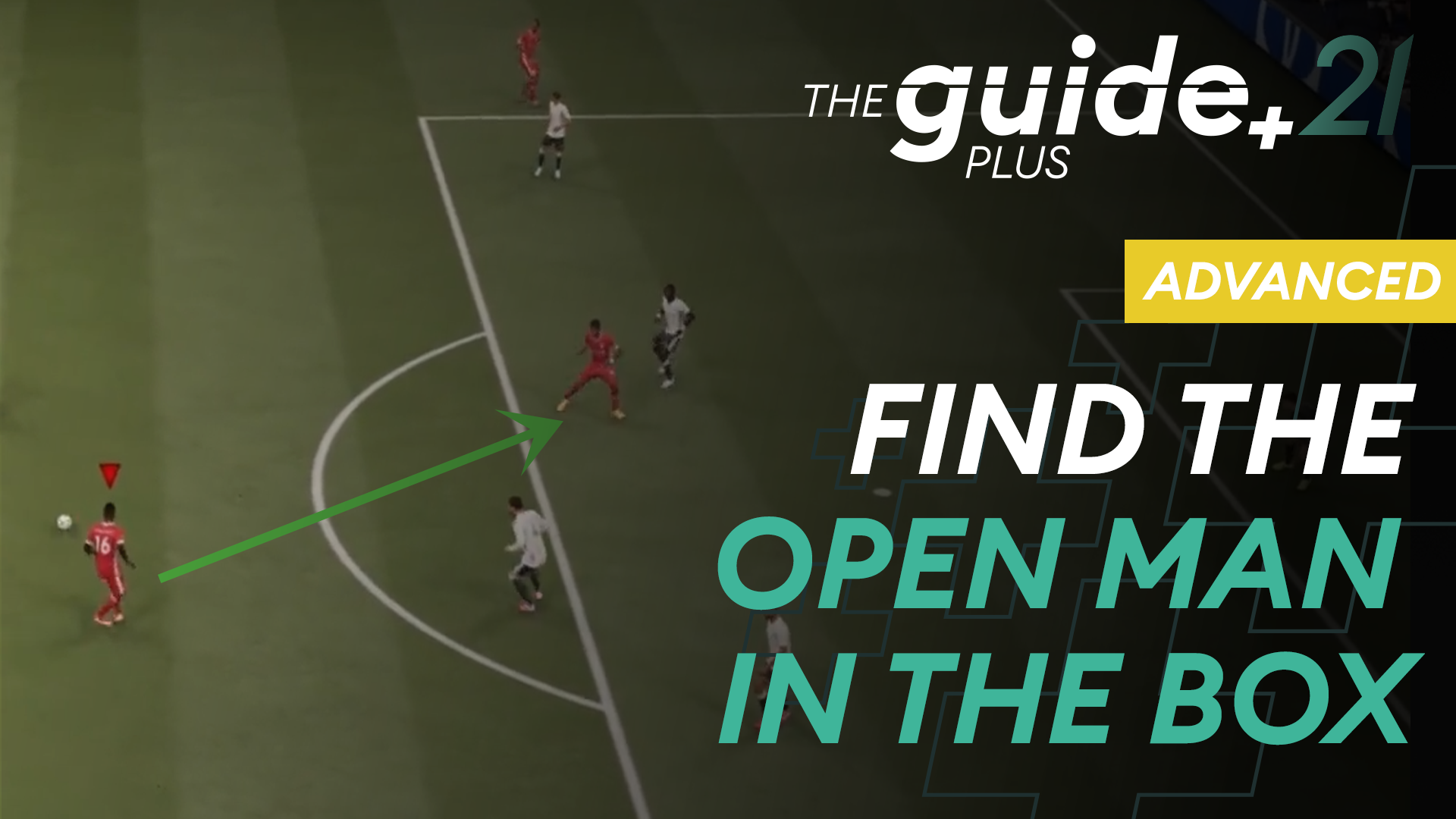 How to find the open man inside the box and create chances consistently!