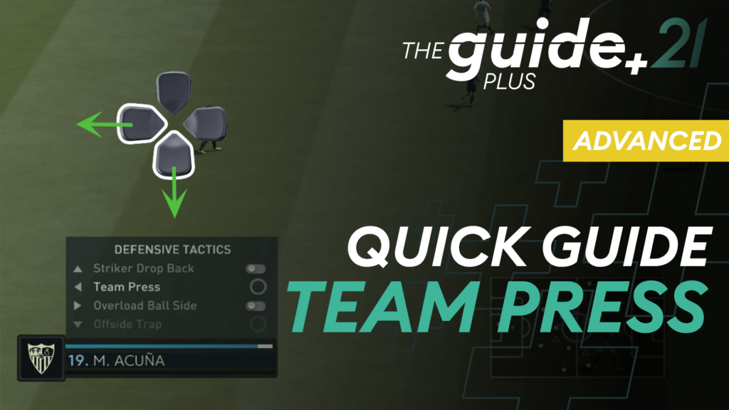 Team Press Quick Tactic Guide