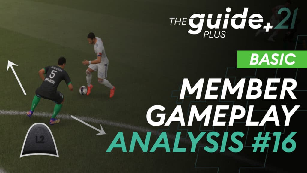 TG+ Member Gameplay Analysis #16 – Defending 1vs1, how to use Jockey Movement & Building up from the backline