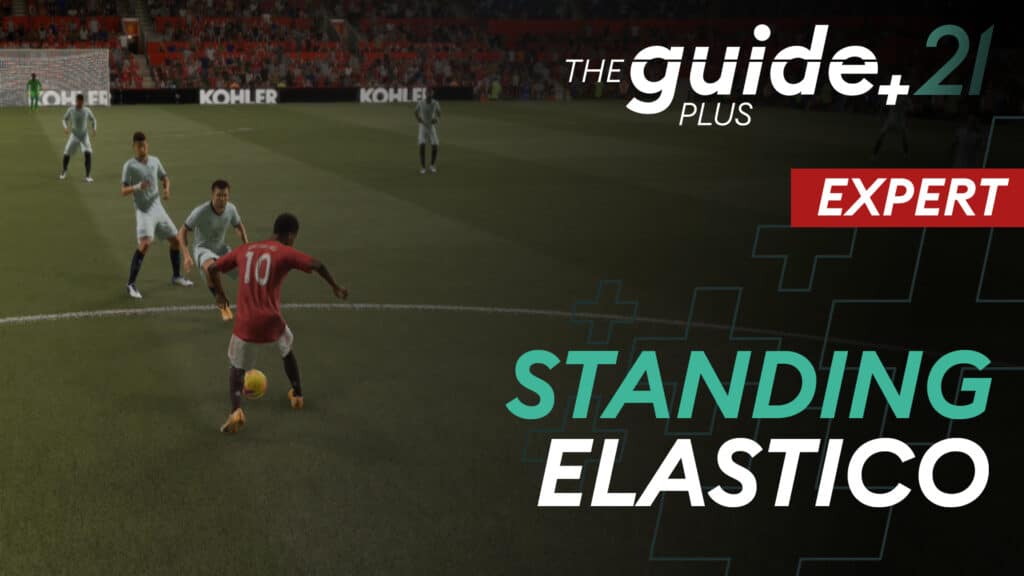 Standing Elastico – Stop the ball, do the elastico and get past your opponent!