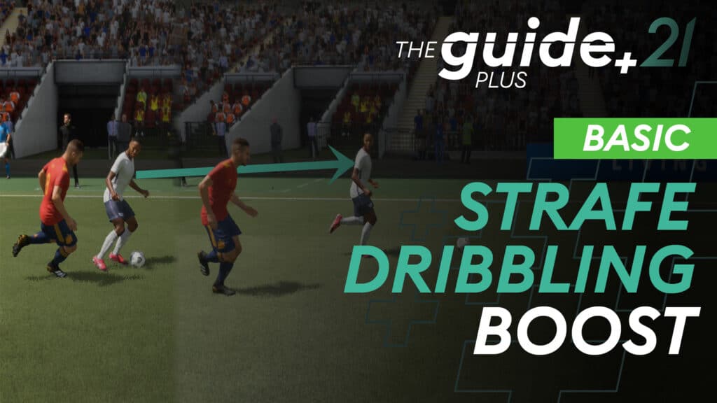 A simple trick to beat players on a 1v1 challenge – Sprint out of a strafe dribble and get past your opponent!