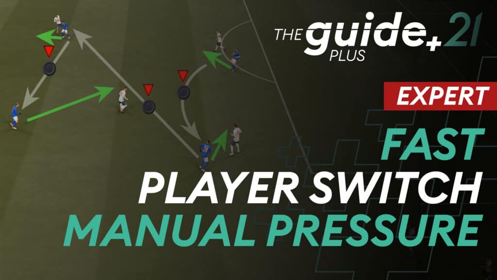 Manual pressing – apply pressure by controlling multiple players with quick switches!